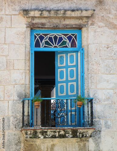 Old Window in Havana
