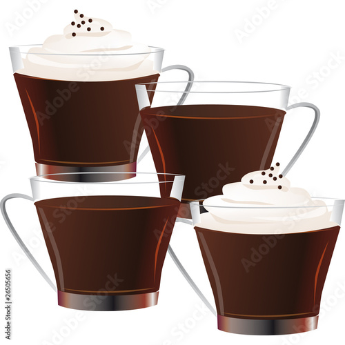 cioccolata calda con panna