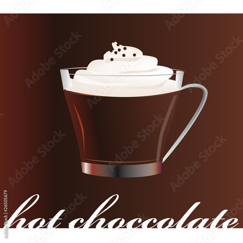 cioccolata calda con panna