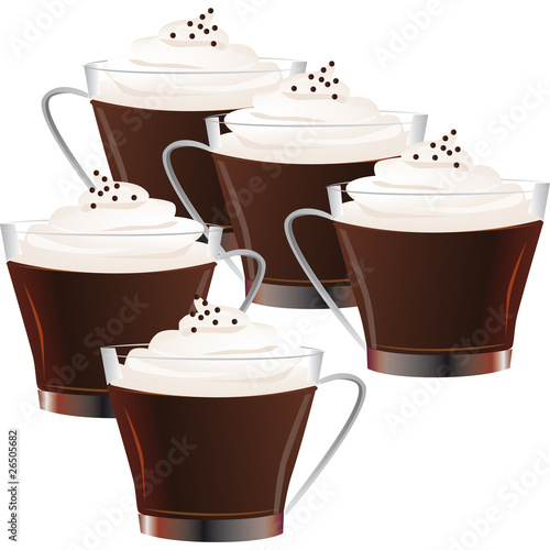 cioccolata calda con panna