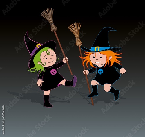 dance of two little witches
