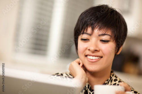 Pretty Smiling Multiethnic ...