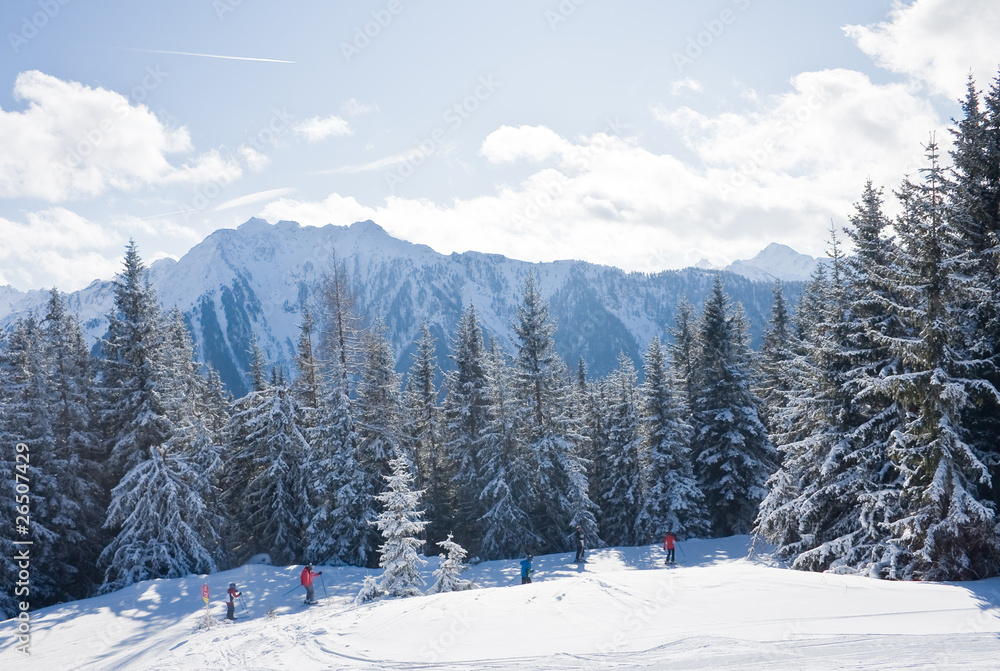Ski resort Schladming . Austria Ski resort Schladming . Austria