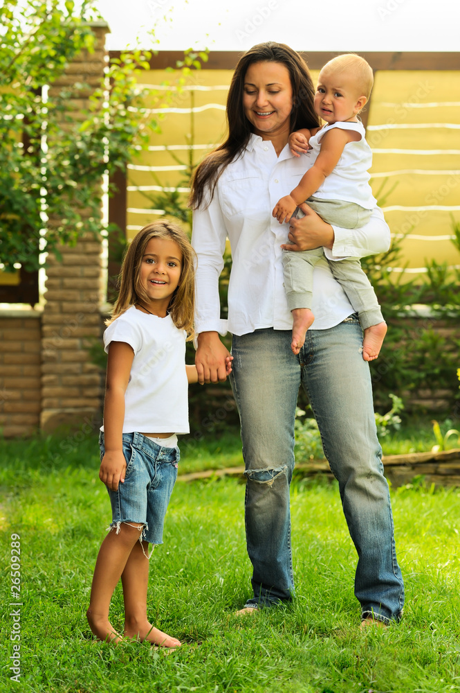 Obraz premium Mother and daughter