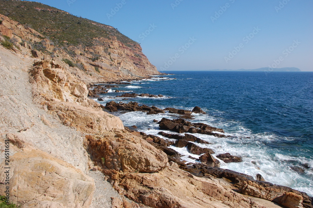 La côte rocheuse La côte rocheuse