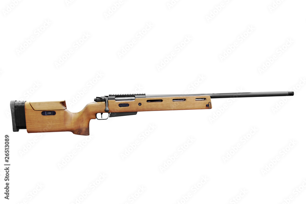 hunting rifle isolated
