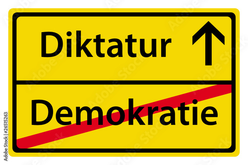Diktatur nach Demokratie