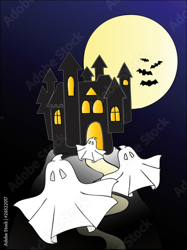 Haunted castle.