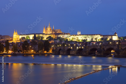 prague at dusk