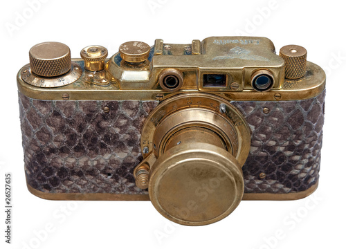 Exclusive german(WW2 period) camera. Clipping path incl.