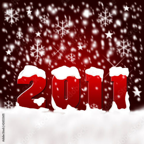 2011 sous la neige