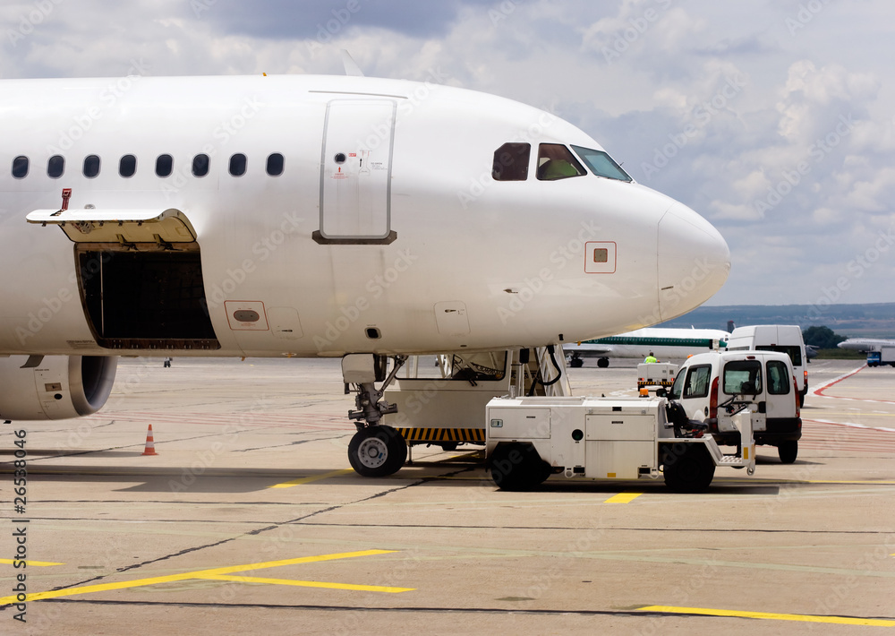 Obraz premium aircraft maintenance