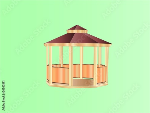 gazebo ( background on separate layer )