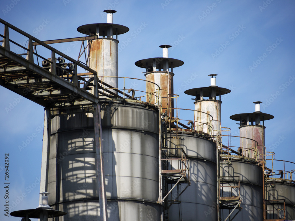 Obraz premium KWO-high silos details
