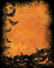 Grunge halloween background