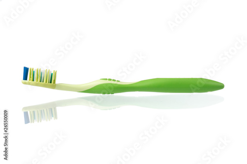 tooth brush on the white background