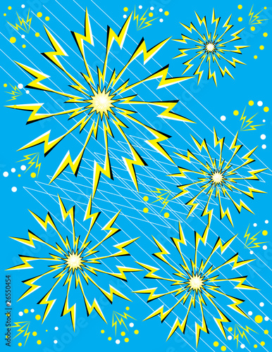 Sparks  (motion illusion)