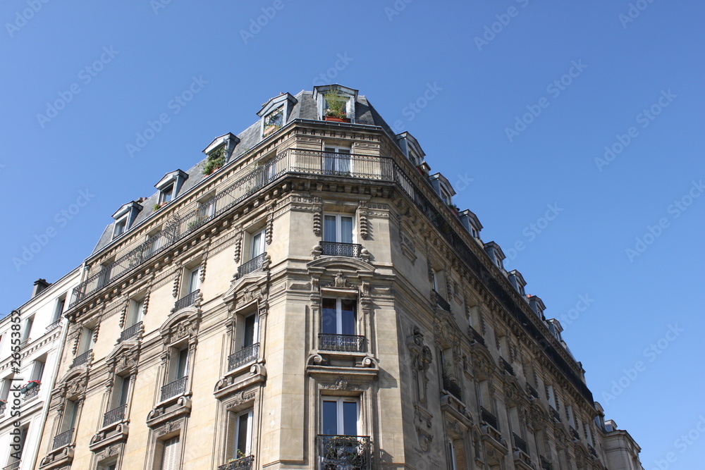 Immeuble ancien du 14 me arrondissement à Paris