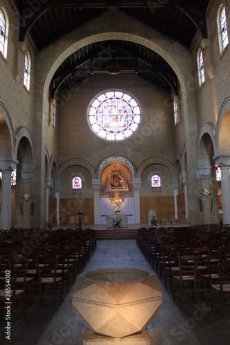 Baptistère de l'église Notre Dame du Rosaire à Paris