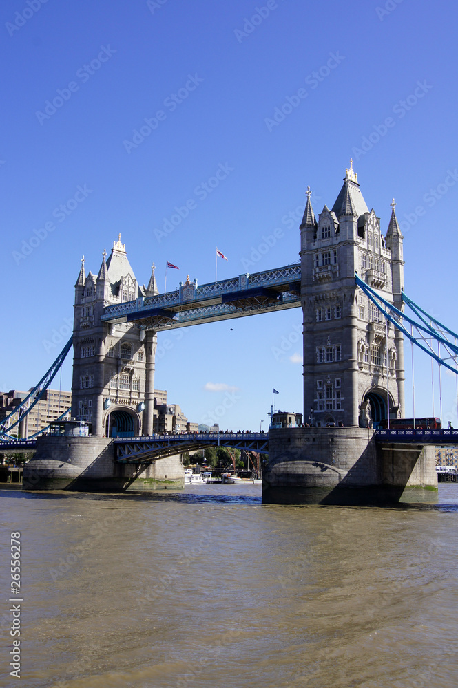 Tower Bridge In The City Of London