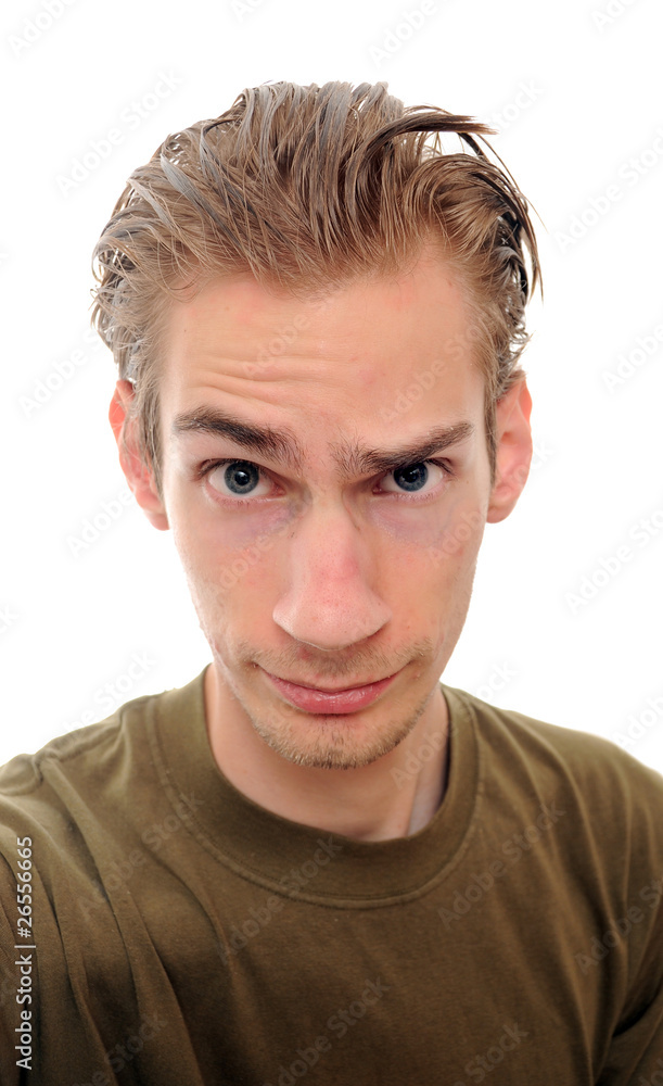 Obraz premium Distorted Face