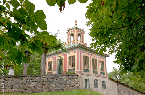 Chinese Pavilion, Drottningholms Palace in the Stockholm city photo