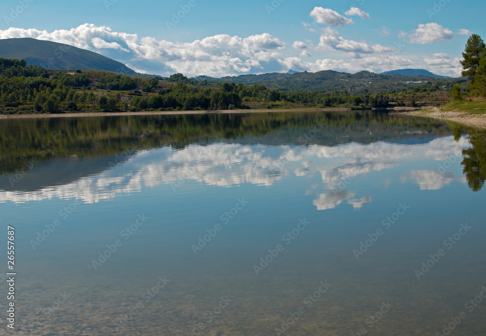 Fototapeta premium Lake landscape