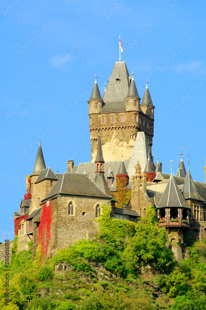 Fototapeta premium Cochem Reichsburg - Cochem Castle 04