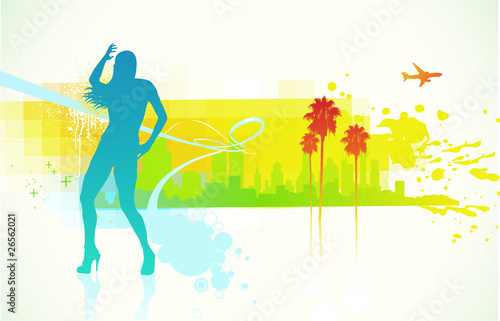 Dancing girl