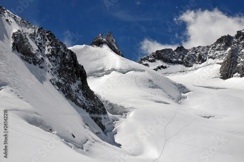 Snowy Alps, France