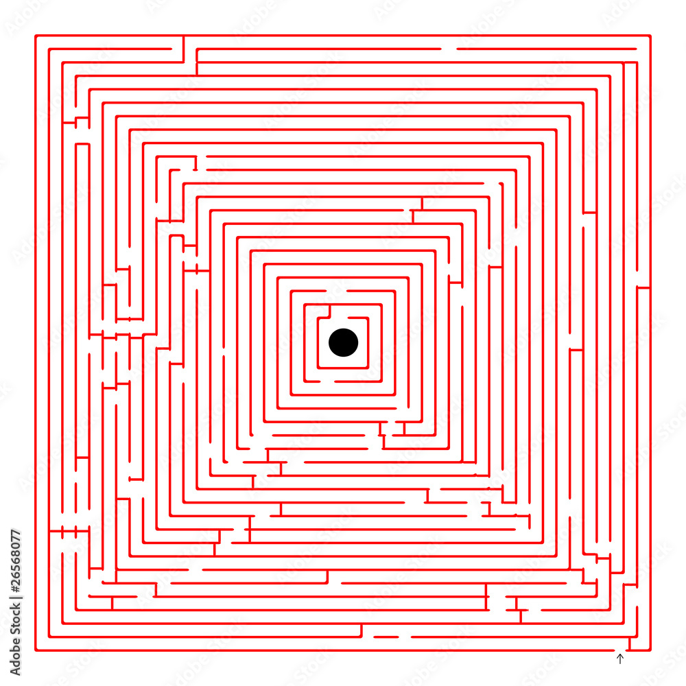 square red maze square red maze