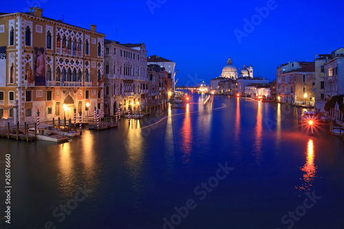 Santa Maria Della Salute, Grand canal Venice Italy © vichie81