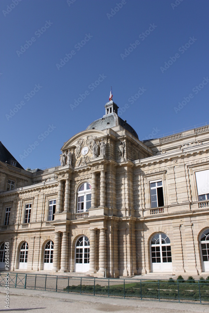 Le Sénat, palais du Luxembourg à Paris
