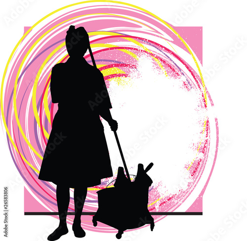 Housekeeper illustration