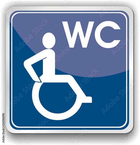 bouton handicap wc