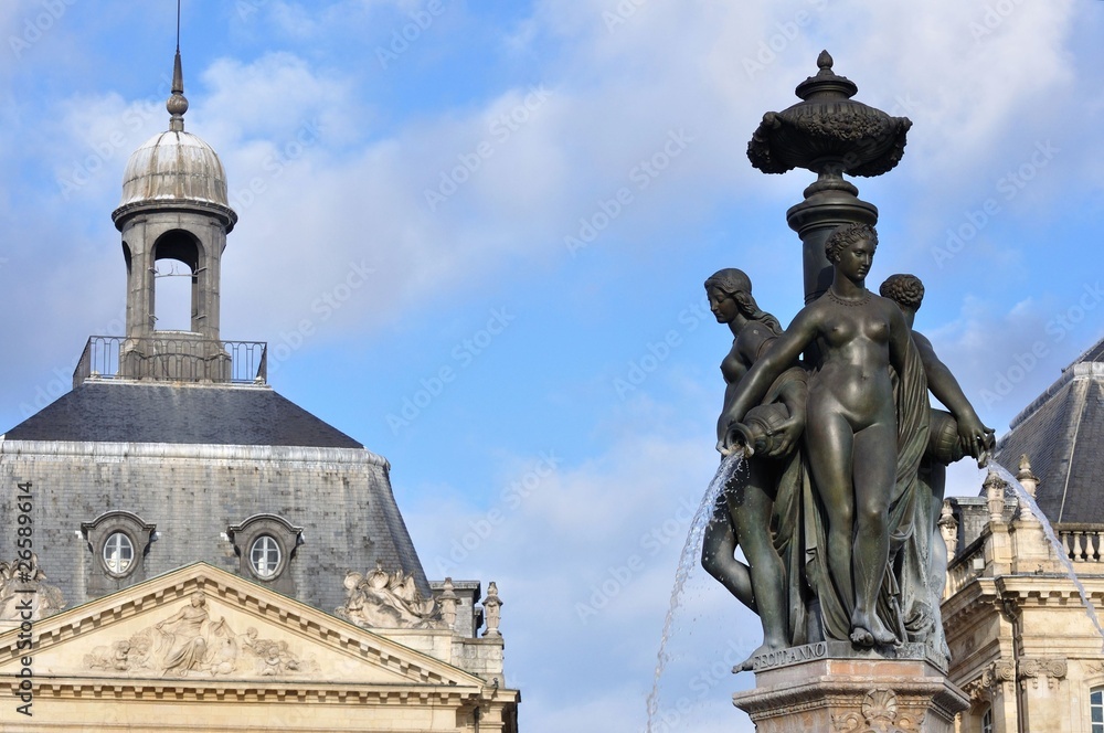 Obraz premium statue bordelaise 1