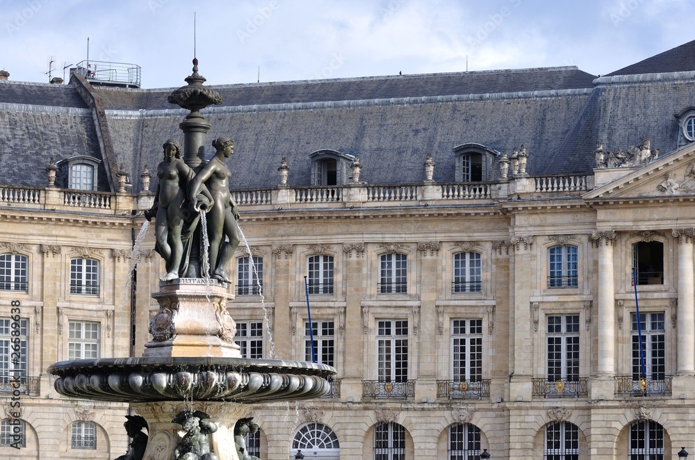 Fototapeta premium place de la bourse 3