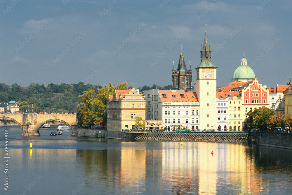 Naklejka premium zofin à Prague