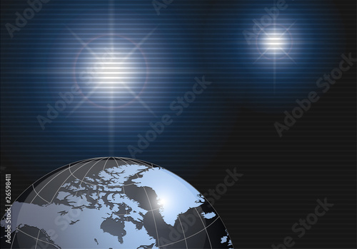 Abstract background earth and universe