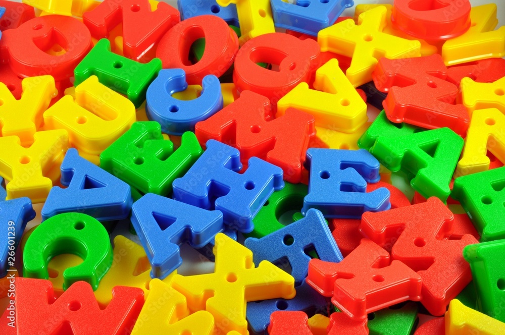 Fototapeta premium Colorful Alphabet