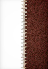 Football Laces Layout Extra Large Size