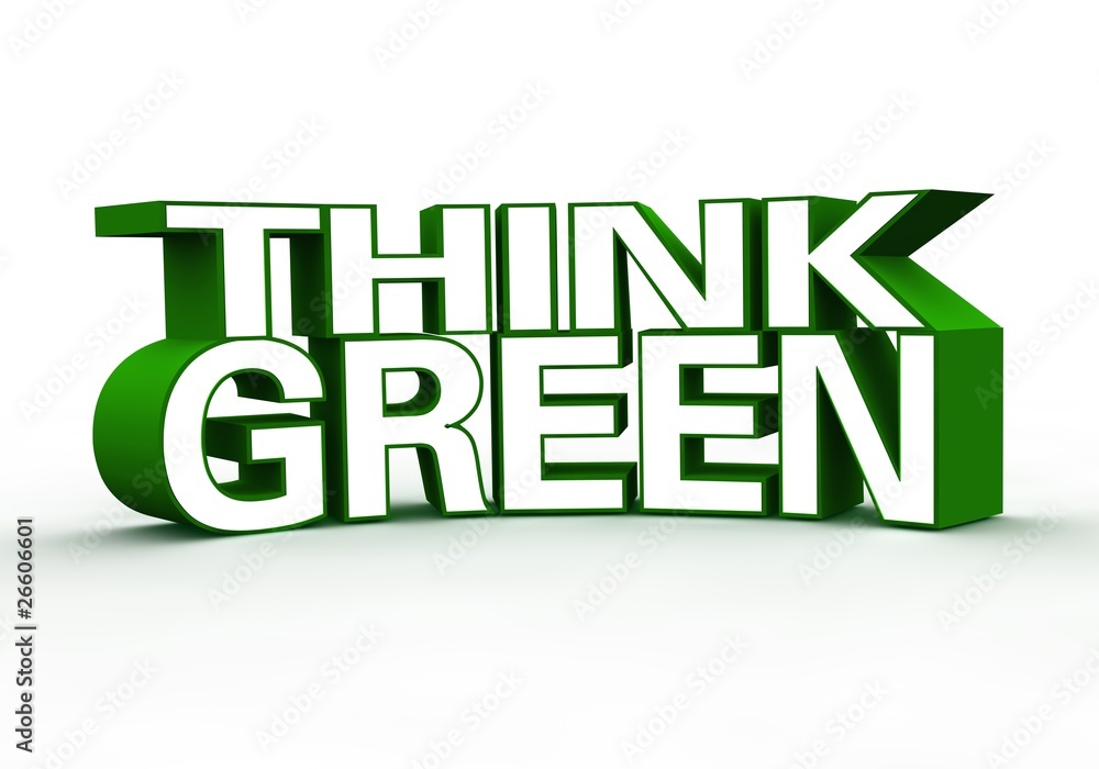 think green think green