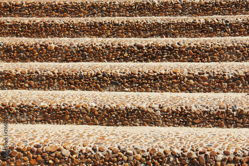 sand stairs background on the beach