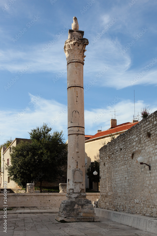 Zadar, Croatia - Pillar of Shame