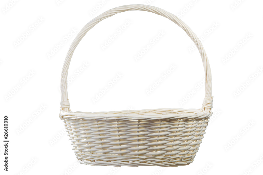 Basket isolated on white