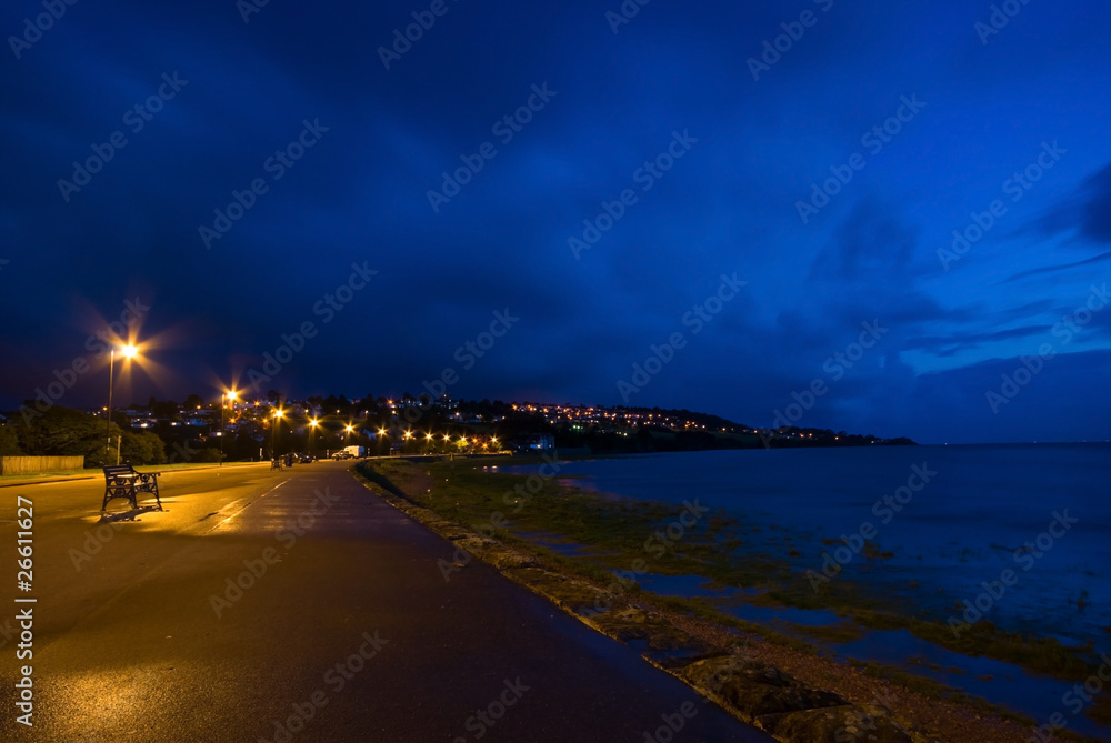 Seafront at Night