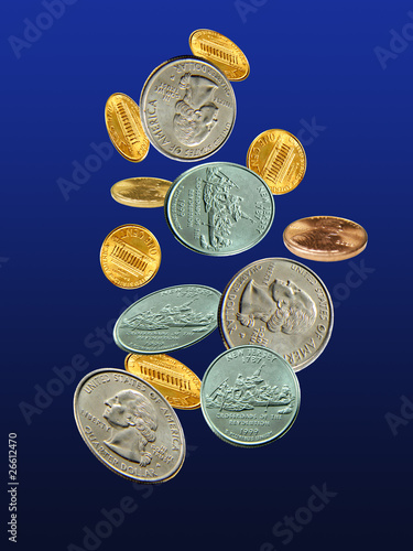 Rain of coins © Luis G. Vergara