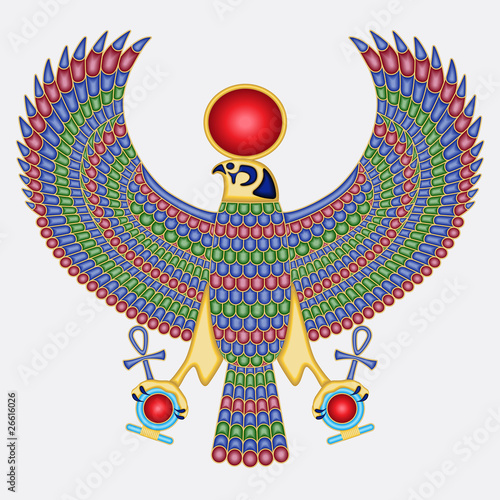 Foto Egyptian falcon pectoral