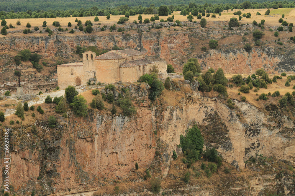 monastery on cliff