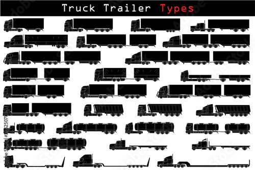 Truck trailer types